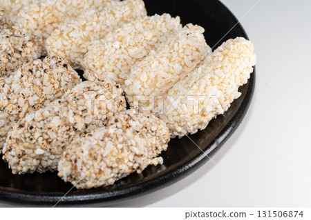 Korean traditional cookie yugwa, Hangwa  Korean traditional cookie yugwa, Hangwa  131506874