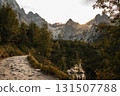 High Tatras mountain landscape in Slovakia peaceful and scenic nature 131507788
