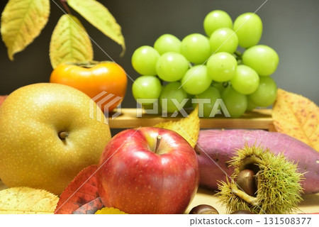 秋天的味道水果和蔬菜 131508377