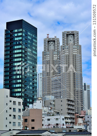 Shinjuku New City, Tokyo Metropolitan Government Building, skyscrapers Shinjuku New City, Tokyo Metropolitan Government Building, skyscrapers 131509572