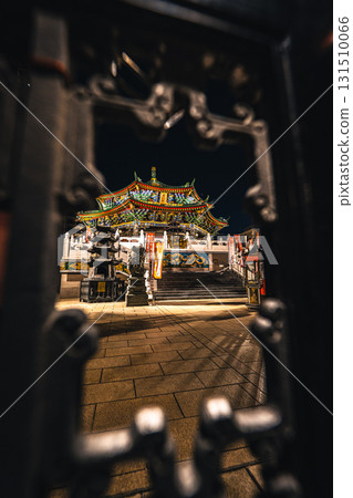 Yokohama Chinatown Kantei Temple Night Light-up Yokohama Chinatown Kantei Temple Night Light-up 131510066