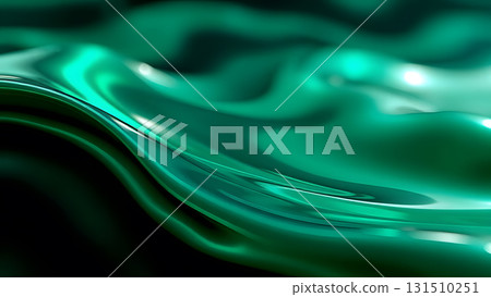 Dynamic Flowing Liquid Surface in Teal and Green Dynamic Flowing Liquid Surface in Teal and Green 131510251