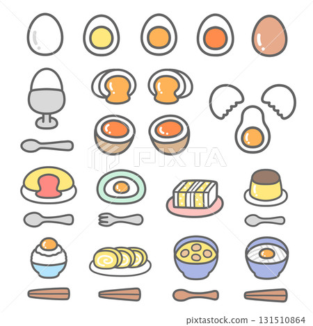 可愛的蛋插圖集 131510864