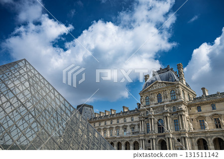 Louvre Museum Architectural Detail 131511142
