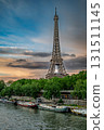 Eiffel Tower Seine River View 131511145
