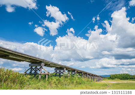 京都府八幡市木津川的著名景點－上津屋橋 131511188
