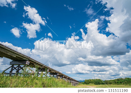 京都府八幡市木津川的著名景點－上津屋橋 131511190
