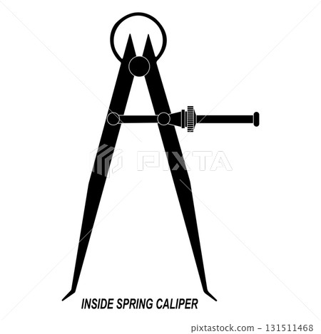 Inside spring caliper icon 131511468