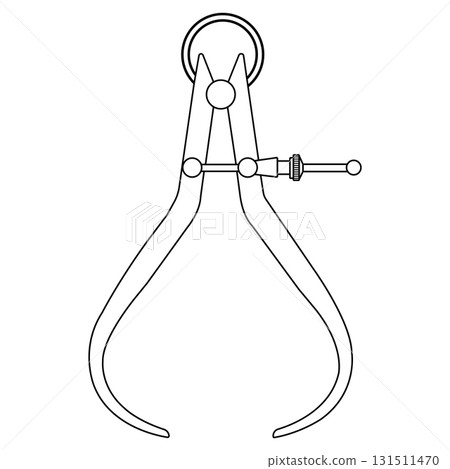 Outside spring caliper icon - Stock Illustration [131511470] - PIXTA