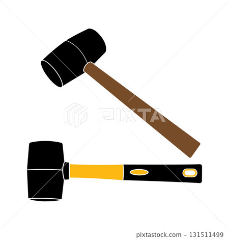 rubber mallet icon rubber mallet icon 131511499
