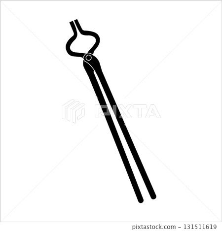 Blacksmiths clamping tool icon 131511619