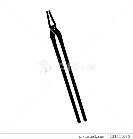 Blacksmiths clamping tool icon 131511620