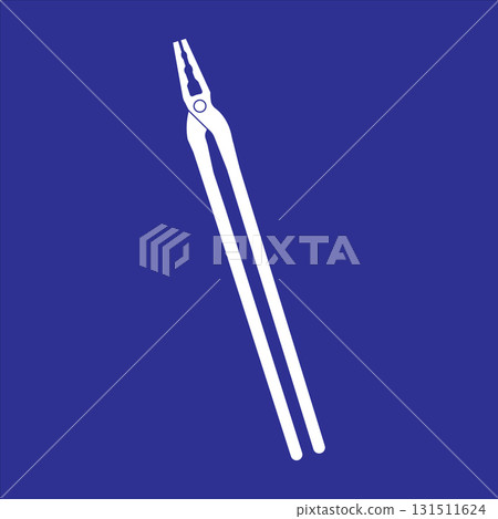 Blacksmiths clamping tool icon 131511624