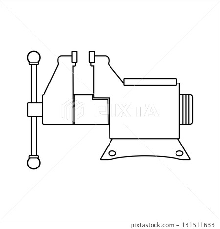 vise work tool icon 131511633