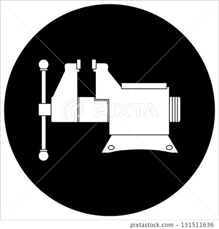 vise work tool icon vise work tool icon 131511636