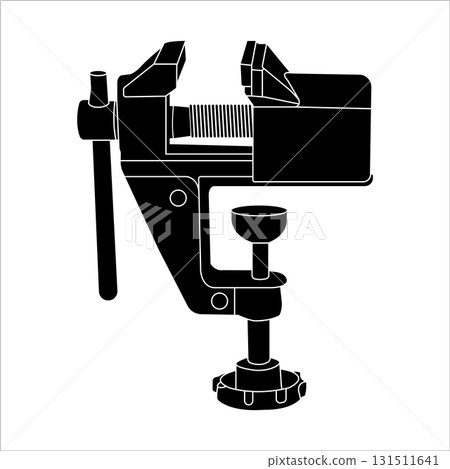 vise work tool icon vise work tool icon 131511641