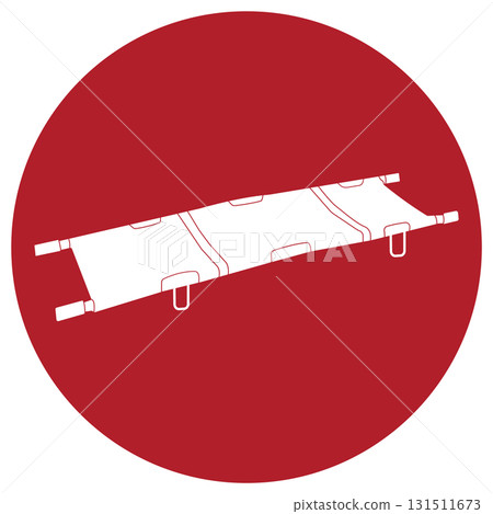 medical equipment, emergency stretcher icon medical equipment, emergency stretcher icon 131511673