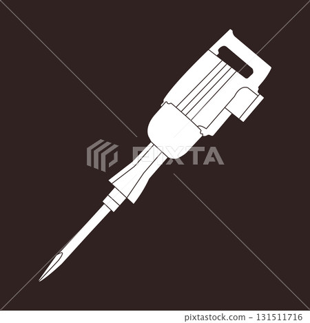 concrete crushing machine icon 131511716