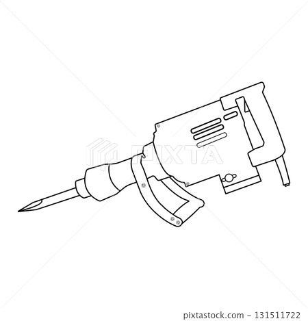 concrete crushing machine icon 131511722