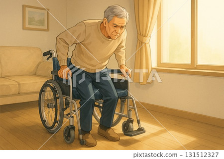 The moment I stood up from my wheelchair 131512327