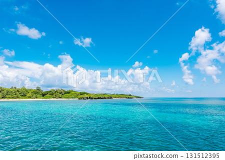 美麗的大海和藍天的多良間島 美麗的大海和藍天的多良間島 131512395