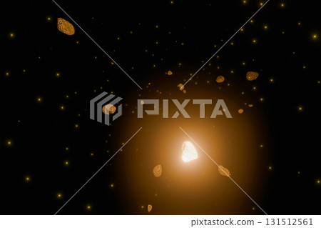 Lots of rocks floating in space Lots of rocks floating in space 131512561