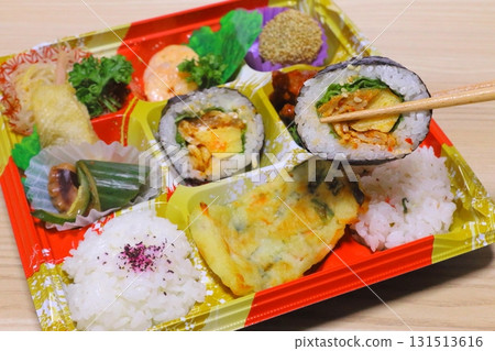 韓式幕之內便當(韓式海苔卷) 韓式幕之內便當(韓式海苔卷) 131513616