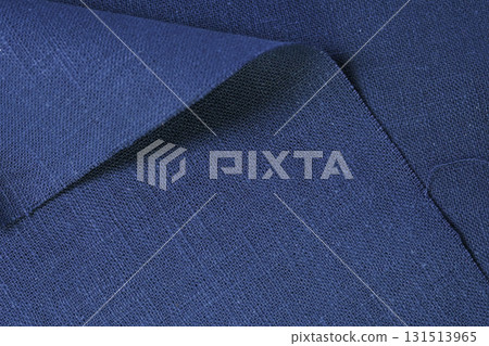 blue hemp viscose natural fabric cloth color, sackcloth rough texture of textile fashion blue hemp viscose natural fabric cloth color, sackcloth rough texture of textile fashion 131513965