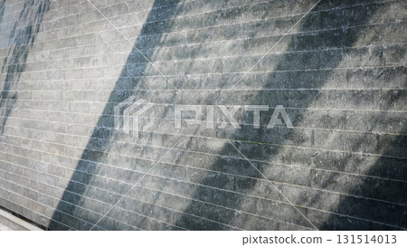grey brick wall background design with shadow grey brick wall background design with shadow 131514013