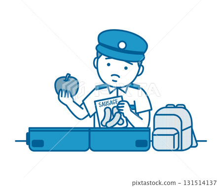 機場行李檢查:發現違禁物品 機場行李檢查:發現違禁物品 131514137