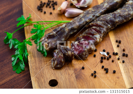 Popular Spanish sausage cured pork 131515015