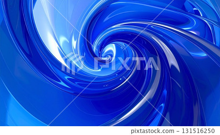 旋轉的藍色抽象藝術 旋轉的藍色抽象藝術 131516250