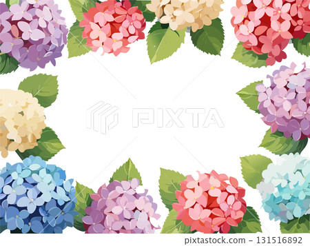 Hydrangea frame Hydrangea frame 131516892