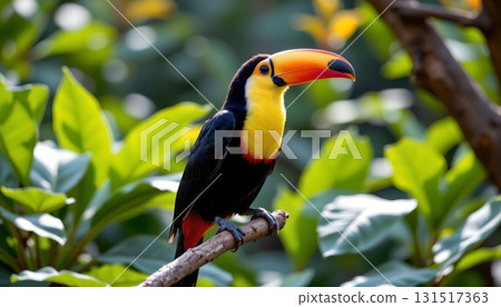 close up of a giant bird 131517363