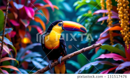 bird with blue bird 131517476