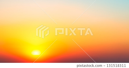 Sky Sunset Cloud Sunrise background Blue Gold Sun Clear Horizon Beauty Sunny Day Light View Clean Bright Cloudy Nature Summer Heaven Wallpaper Cloudscape Outdoor High Sunlight Fluffy Landscape. 131518311