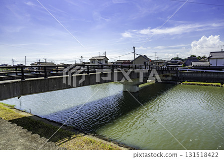 佐賀縣鹿島市肥前濱町、濱橋橋 佐賀鹿島 佐賀縣鹿島市肥前濱町、濱橋橋 佐賀鹿島 131518422