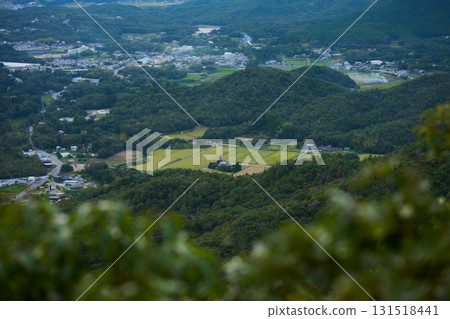 從初賀山眺望的田園風光 131518441