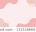 Stylish frame with fluid shape and design, 4:3 size 131518668