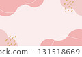 Stylish frame with fluid shape and design, 16:9 size 131518669