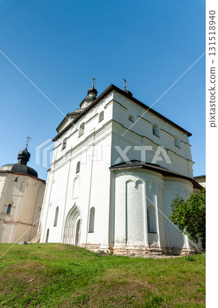 View of the Church of the Archangel Gabriel in the Kirillo-Belozersky Monastery (Russia) View of the Church of the Archangel Gabriel in the Kirillo-Belozersky Monastery (Russia) 131518940