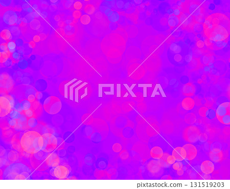 Background material Christmas glitter swirl of light bokeh pink purple soap bubbles gorgeous 131519203