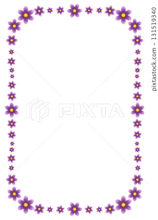 紫色花框(明信片)E-1 紫色花框(明信片)E-1 131519340