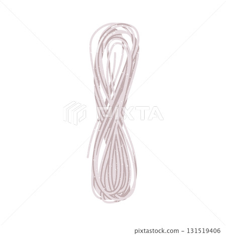 Rice Noodle Pasta as Food for Cooking Vector Illustration 131519406