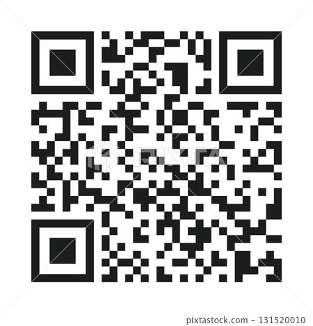 QR code, barcode icon 131520010
