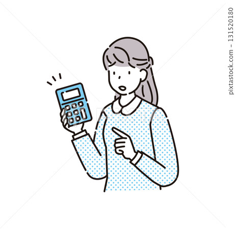 Calculator Housewife and Money 131520180