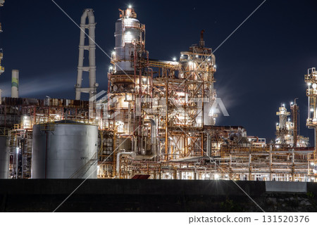 【工廠夜景聖地】四日市工廠夜景（三重縣四日市市大正橋） 131520376