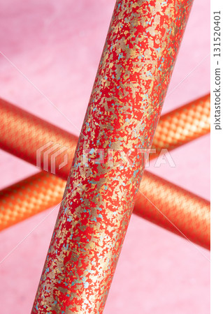 image of red washi paper 131520401