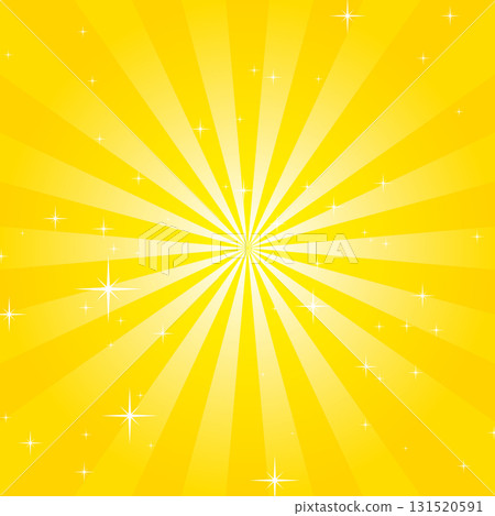 Radiating sparkling yellow background illustration Radiating sparkling yellow background illustration 131520591