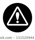 Exclamation vector icon attention logo warning for graphic design, logo, web site, social media, mobile app, ui illustration 131520944